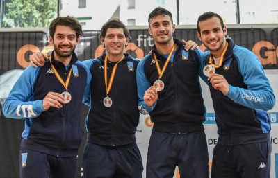Madrid: Enrico Berrè conquista la medaglia d’oro individuale e l’argento a squadre.