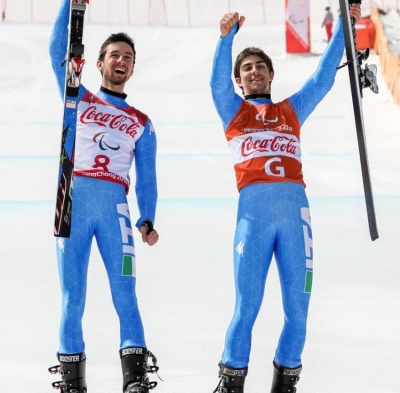 Mondiali sci alpino paralimpico: a Kranjska Gora è subito medaglia per Giacomo Bertagnolli e Fabrizio Casal, argento nello slalom gigante!