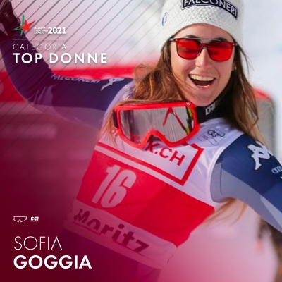 Italian Sportrait Awards 2021 – Sofia Goggia trionfa nella categoria “Top Donne”.