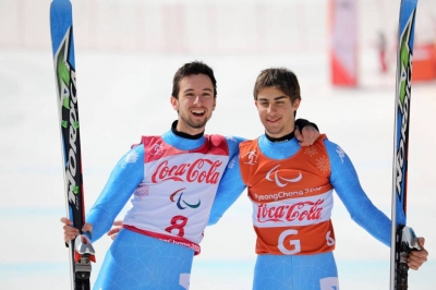 Sci alpino paralimpico: trionfo di Bertagnolli/Casal nello slalom di Coppa del Mondo a Zagabria!