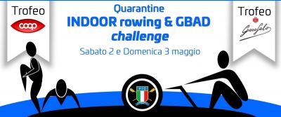 Il canottaggio gialloverde in gara nella Quarantine Indoor Rowing &amp; GBAD Challenge
