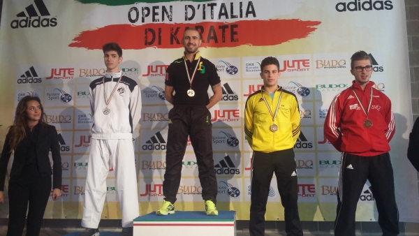 Agli Open d&#039;Italia di Riccione Michele Giuliani conquista la medaglia d&#039;oro