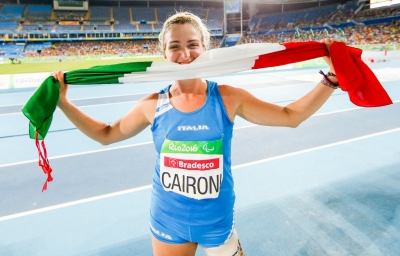 Jesolo: Caironi ritocca il suo record del mondo, ma ventoso.