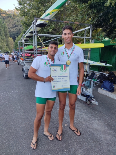 Boscolo Meneguolo e Penato vincono il Titolo Italiano Under 23 in K2 metri 1000