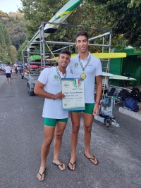 Boscolo Meneguolo e Penato vincono il Titolo Italiano Under 23 in K2 metri 1000