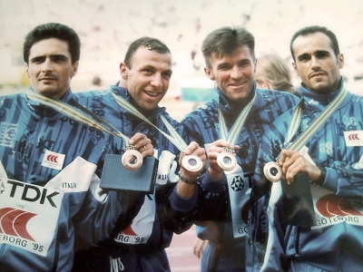 1995 | Oro, argento e bronzo gialloverde per un’atletica leggera da primato