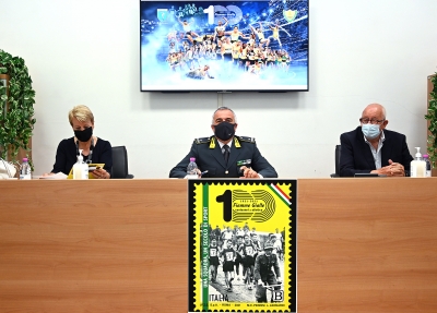 Le Fiamme Gialle incontrano la stampa a Trento in vista dei Campionati Italiani Assoluti di atletica leggera
