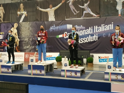 Campionati Italiani Assoluti Individuali: Beatrice Monaco conquista la medaglia d&#039;Argento e Camilla Mancini la medaglia di Bronzo