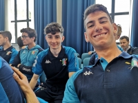 Emanuele Capponi e Matteo Sartori in gara al Campionato Europeo Junior