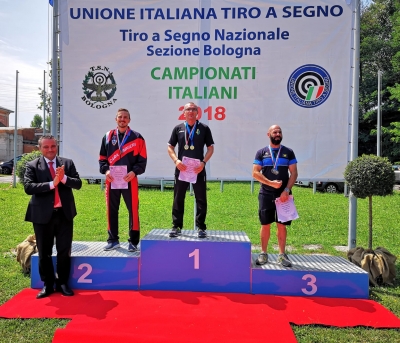 Campionati Italiani Assoluti di Tiro a Segno: medaglia d’oro per Francesco Bruno