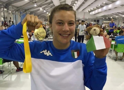 Judo: medaglia d&#039;oro per Valeria Ferrari alle Universiadi 2017 di Taipei