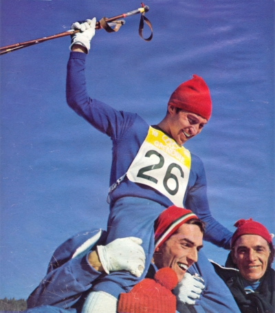 1968 | Franco Nones vince la prima medaglia d'oro olimpica per le Fiamme Gialle
