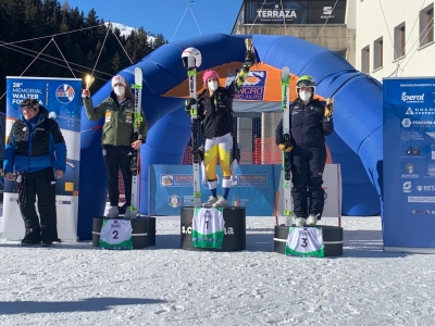 Sci alpino: Teresa Runggaldier due volte sul podio a Santa Caterina Valfurva.