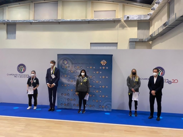 Campionati Italiani Juniores di Tiro a Segno: medaglia d’oro per Nicole Gabrielli e bronzo per Sofia Benetti