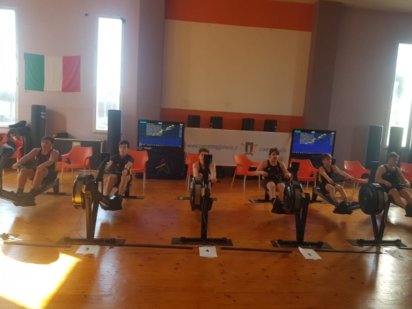 Il canottaggio giovanile gialloverde in luce ai Campionati Regionali Indoor