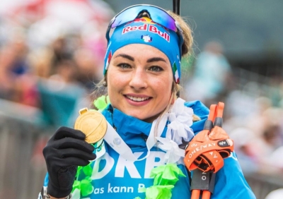 Biathlon: ancora un oro per Dorothea Wierer ai Mondiali estivi di Ruhpolding. Dopo la vittoria nella supersprint di venerdì, arriva oggi il Titolo iridato anche nella mass start!