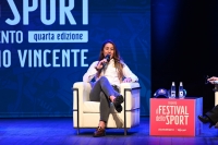 Sofia Goggia al Festival dello Sport di Trento