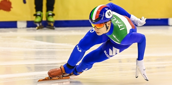 Pechino 2022: short track, Pietro Sighel 5° nei 500 metri. La staffetta femminile dell’Italia vince la Finale “B”.