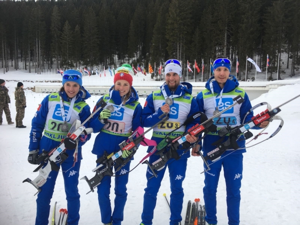 Biathlon – Campionati Europei juniores: Irene Lardschneider è d’argento nella mixed relay!