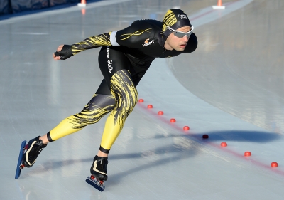 Pista lunga: Andrea Giovannini brilla in Coppa del Mondo. A Calgary, il finanziere trentino è 4° nei 5000 metri.