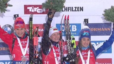 Biathlon-Coppa del Mondo: ancora un podio per Dorothea Wierer, TERZA nella sprint di Hochfilzen!